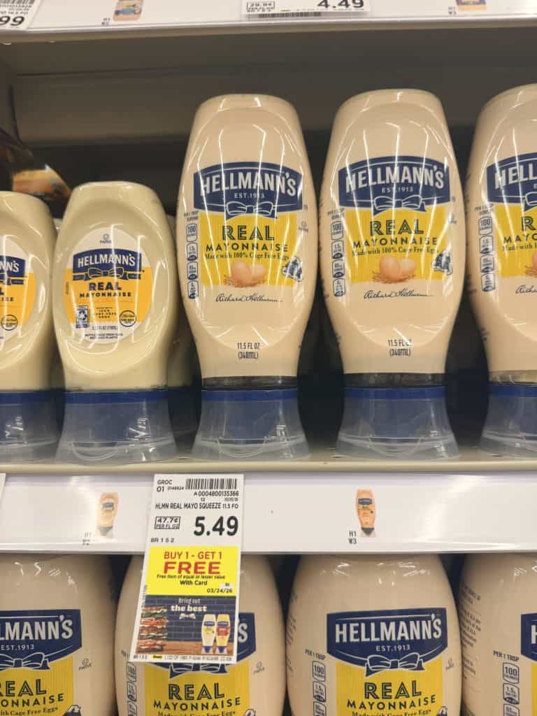 hellmann's mayo kroger shelf image (2)