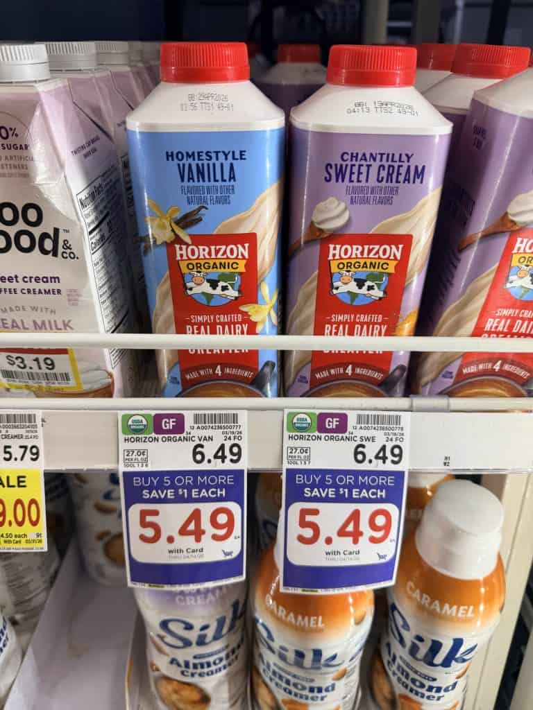 horizon creamer kroger shelf image