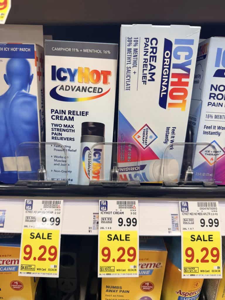 icy hot kroger shelf image (1)
