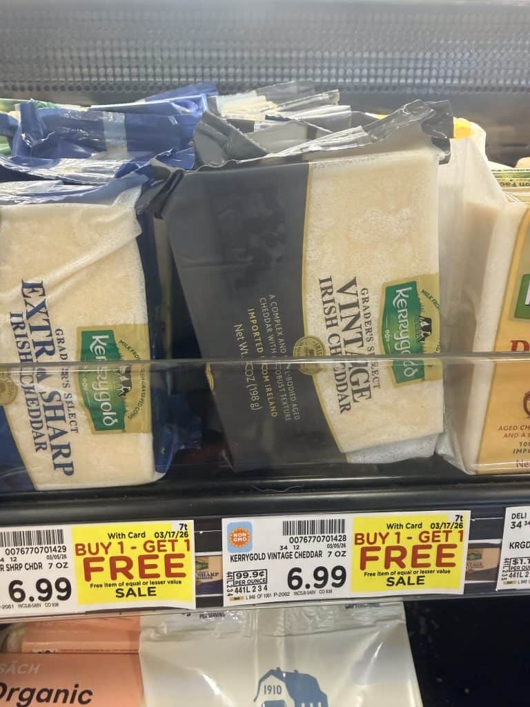kerrygold cheese kroger shelf image (1)