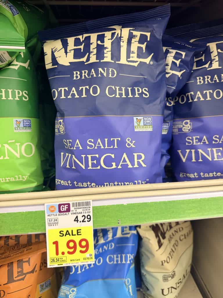 kettle brand chips kroger shelf image (1)