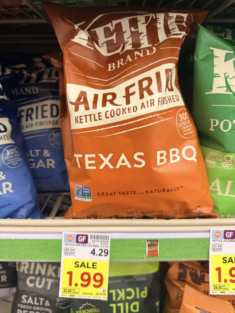 kettle brand chips kroger shelf image (1)