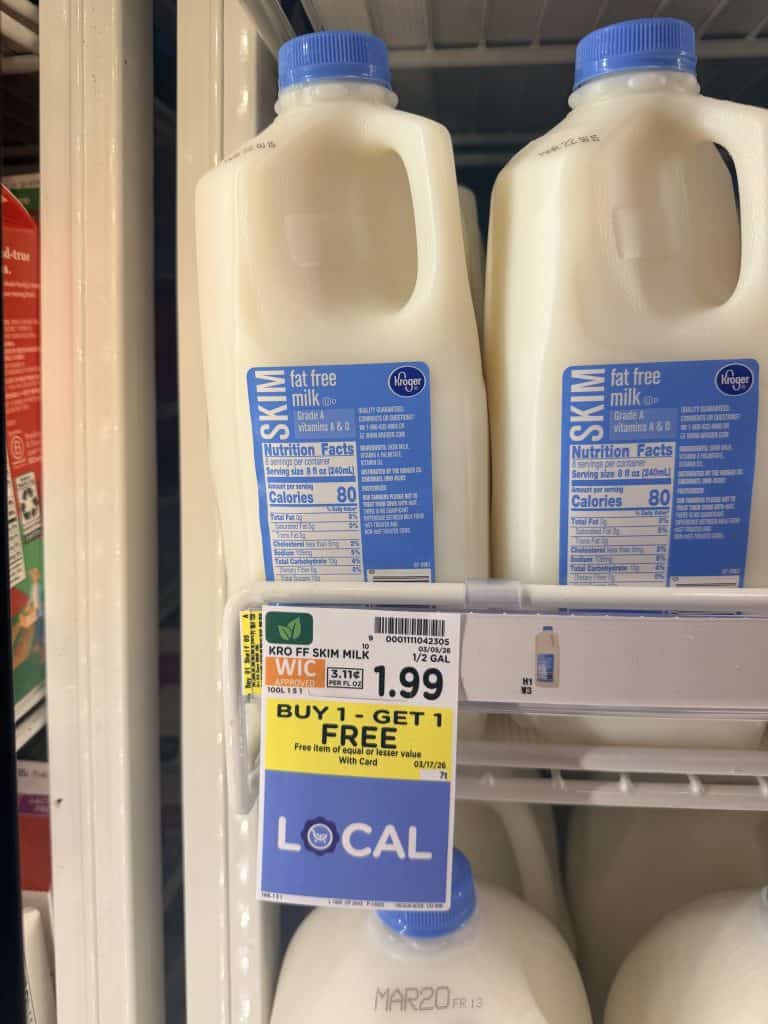 kroger milk shelf image (2)