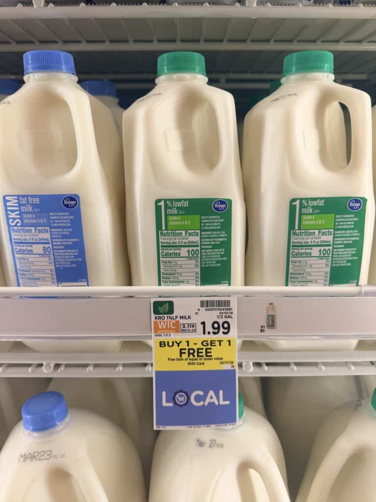 kroger milk shelf image (2)