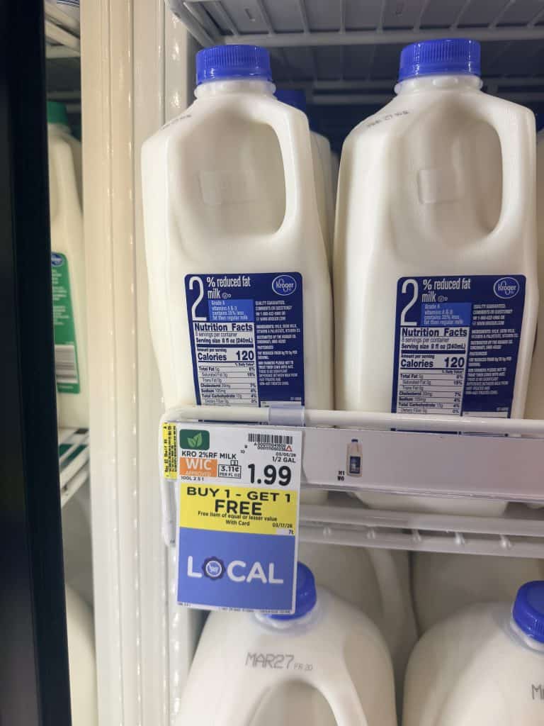 kroger milk shelf image (2)