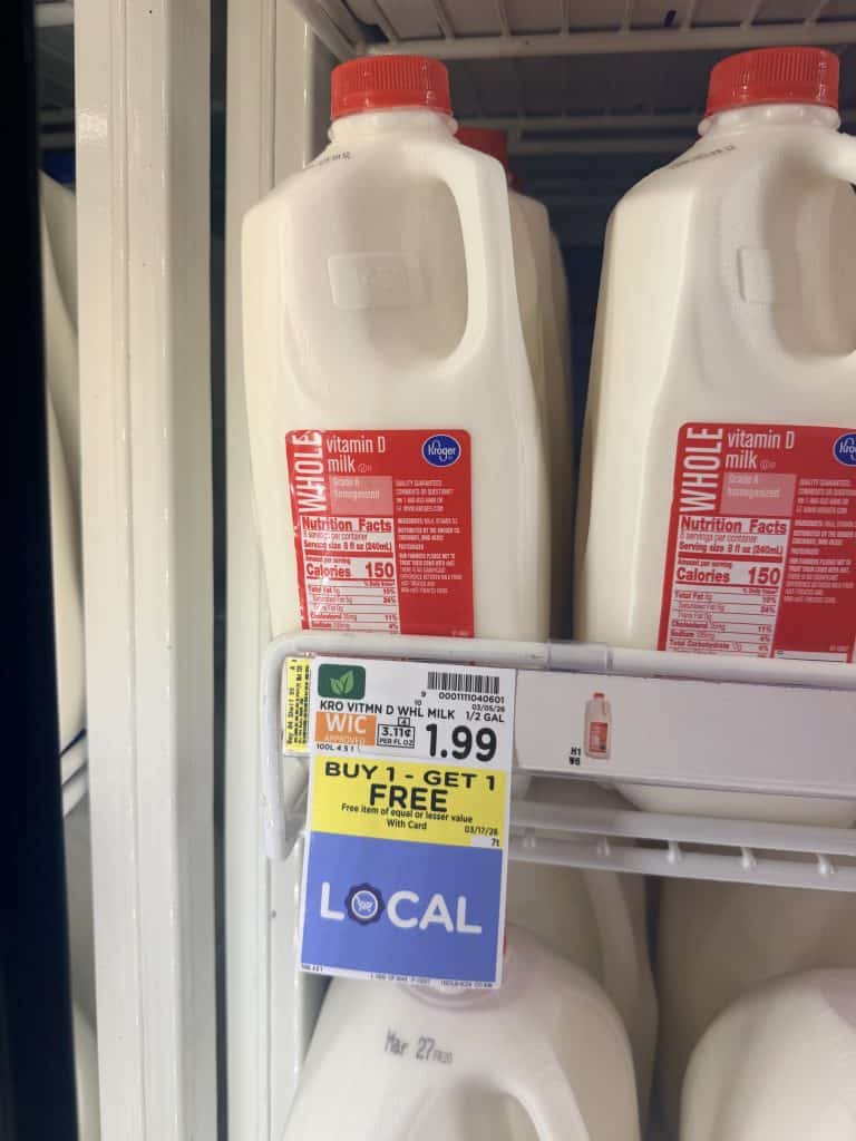 kroger milk shelf image (2)