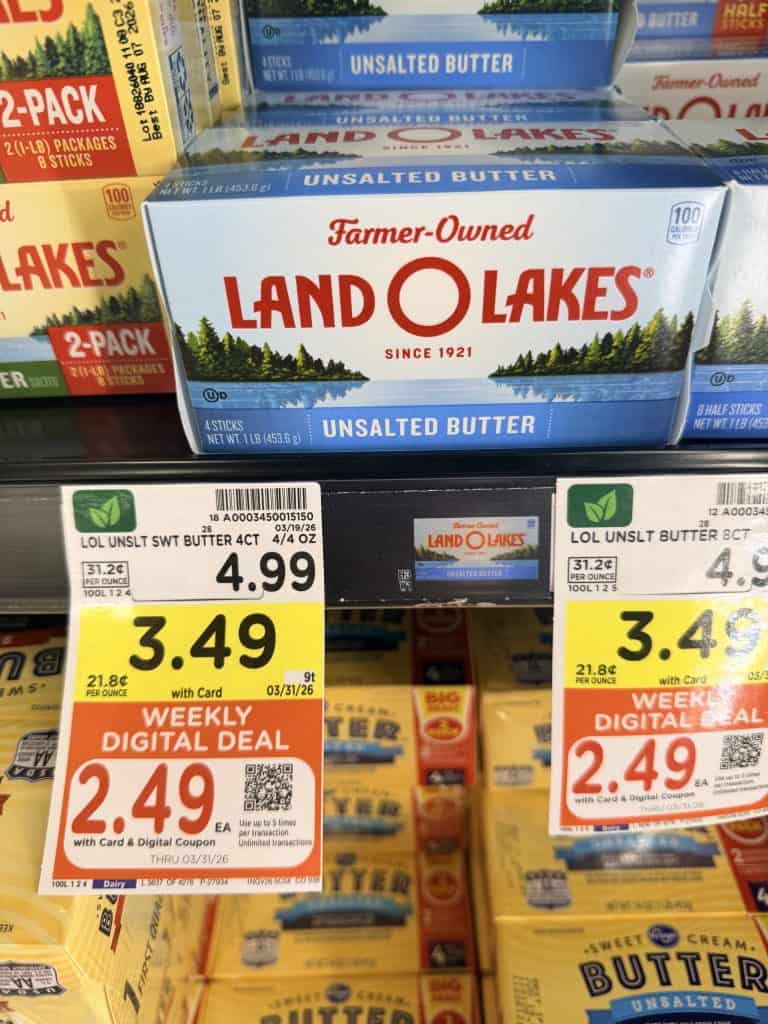 land o lakes butter kroger shelf image (3)