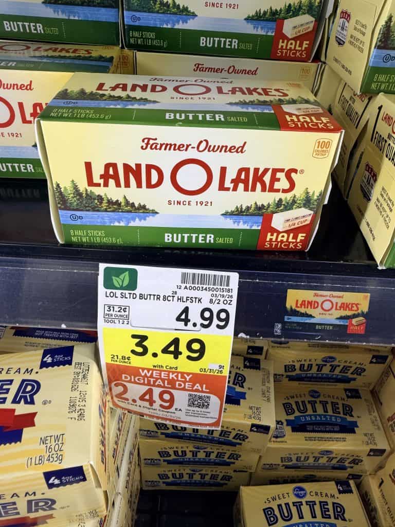 land o lakes butter kroger shelf image (3)