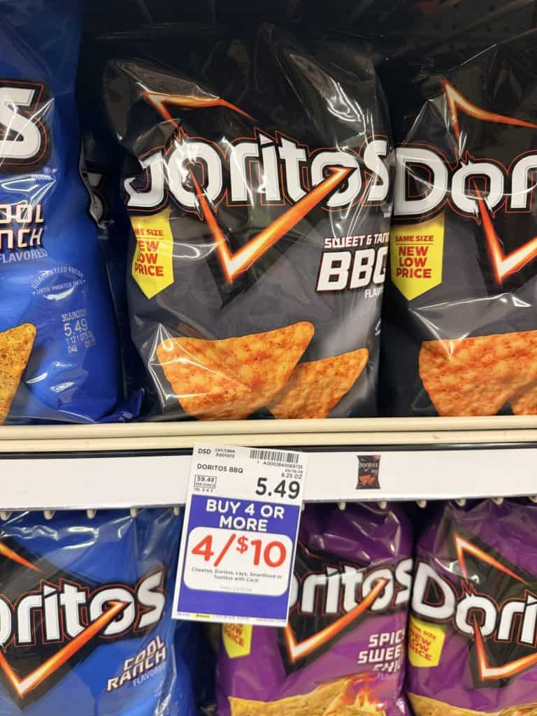 lays doritos and cheetos kroger shelf image (1)