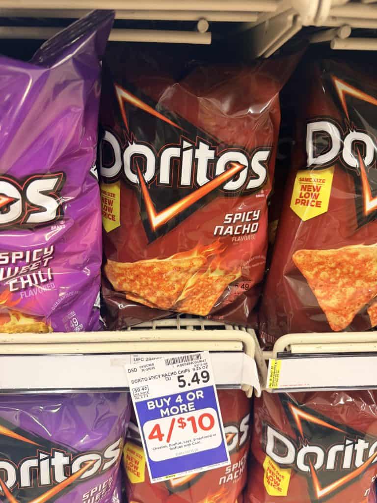 lays doritos and cheetos kroger shelf image (1)
