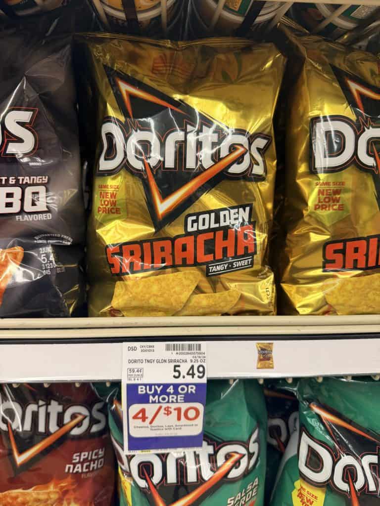 lays doritos and cheetos kroger shelf image (1)