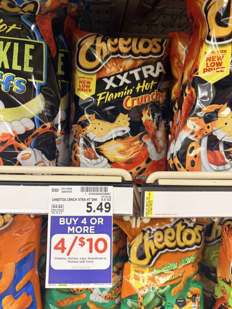lays doritos and cheetos kroger shelf image (1)