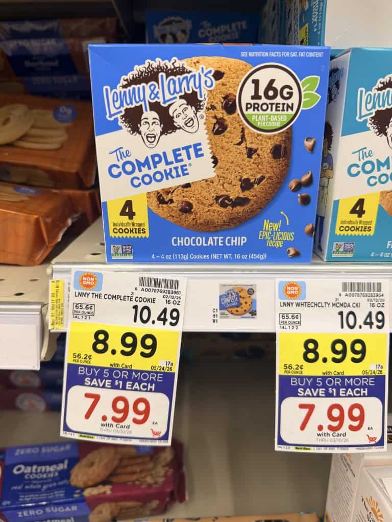 lenny and larry's cookie kroger shelf image (1)