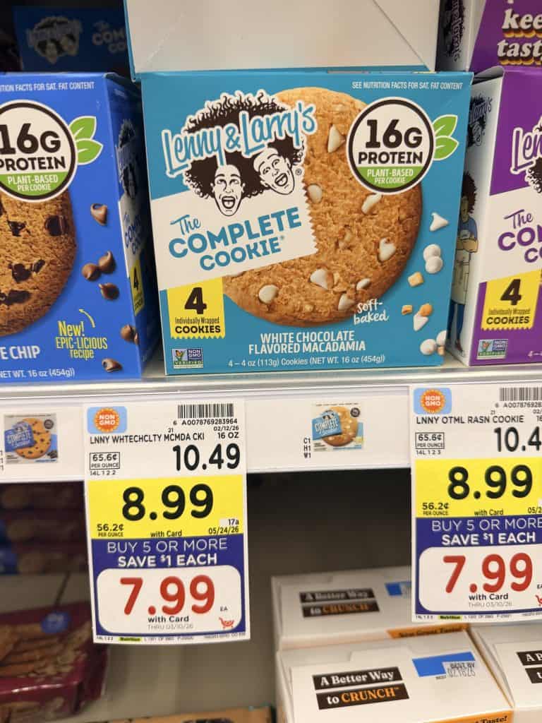 lenny and larry's cookie kroger shelf image (1)
