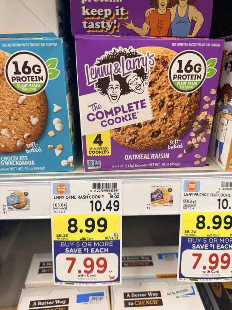 lenny and larry's cookie kroger shelf image (1)