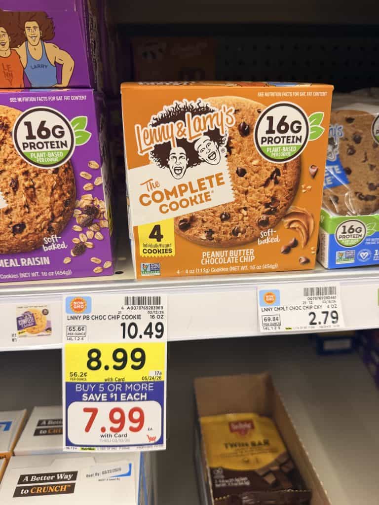 lenny and larry's cookie kroger shelf image (1)