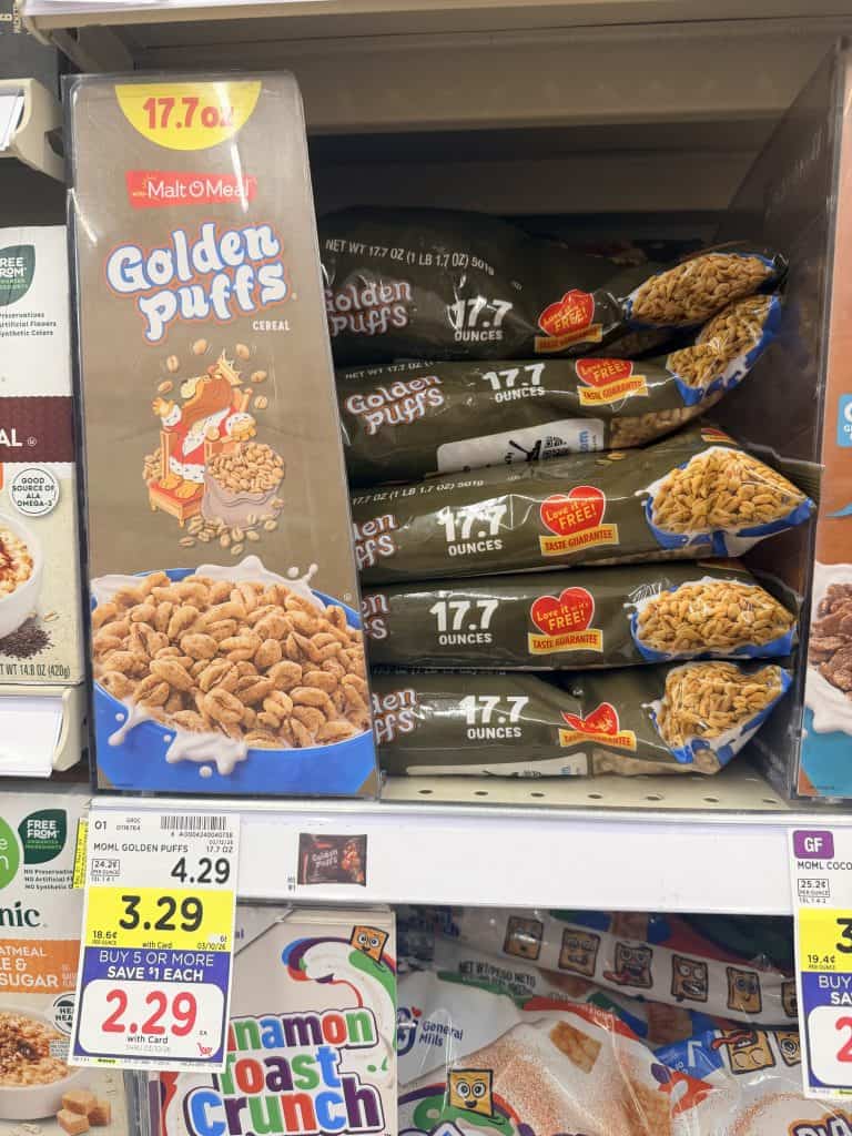 malt-o-meal cereal kroger shelf image (1)