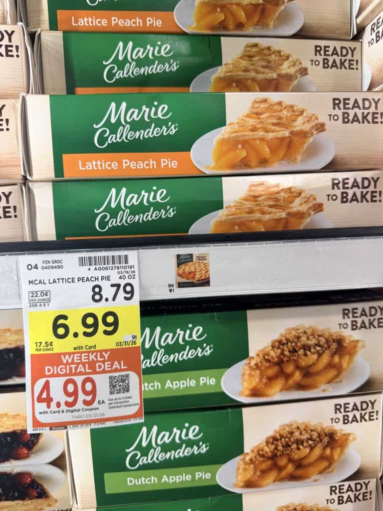 marie callender's pie kroger shelf image (10)
