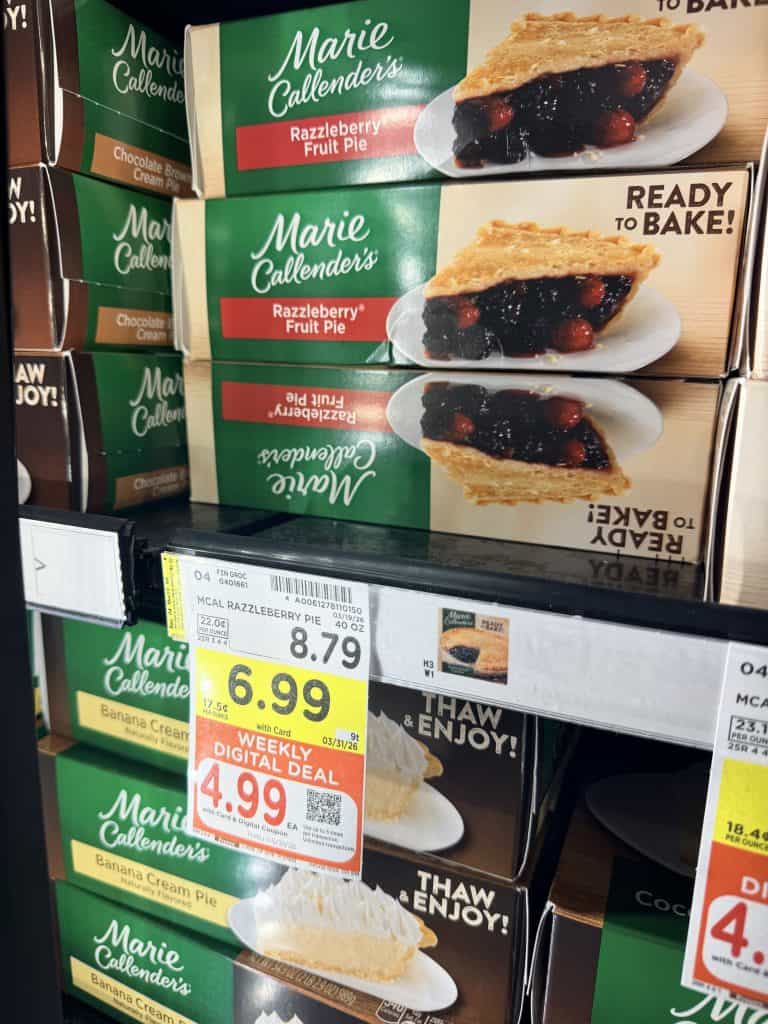 marie callender's pie kroger shelf image (10)