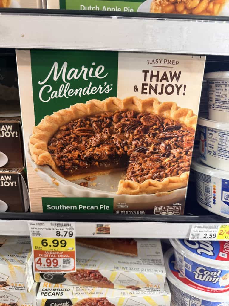 marie callender's pie kroger shelf image (10)