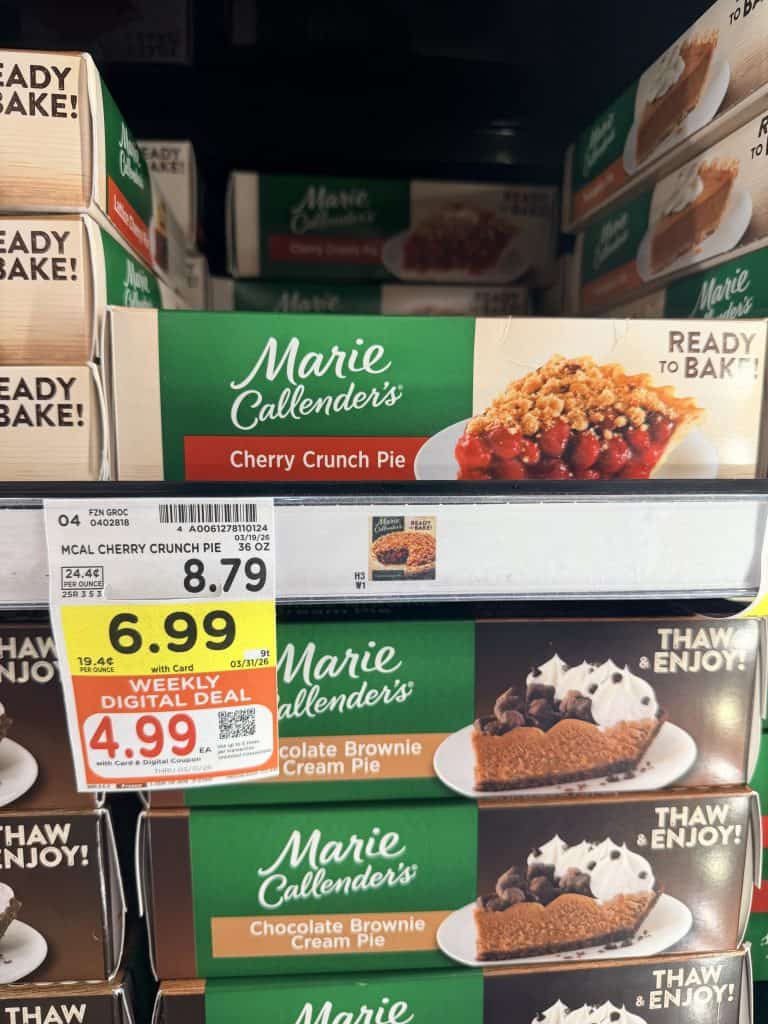 marie callender's pie kroger shelf image (10)