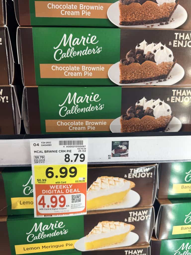 marie callender's pie kroger shelf image (10)