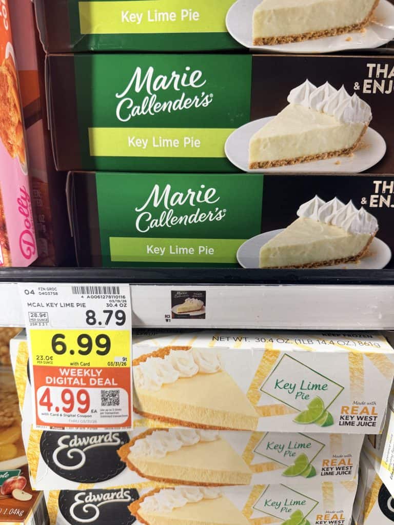 marie callender's pie kroger shelf image (10)