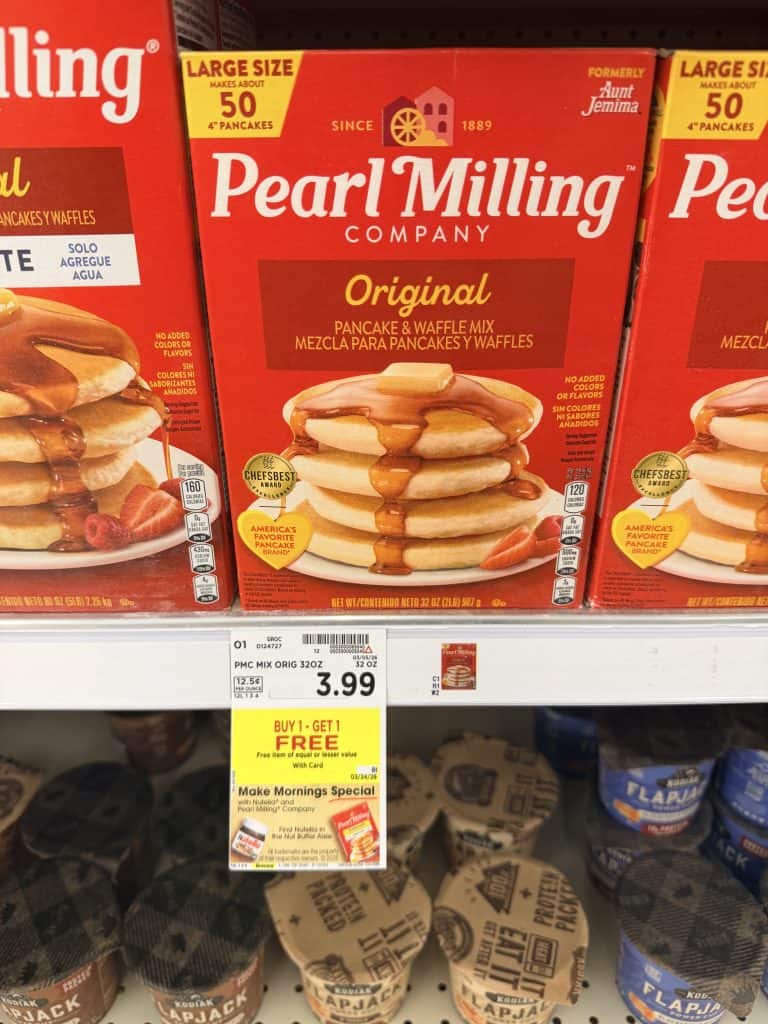 pearl milling pancake mix and syrup kroger shelf image (1)