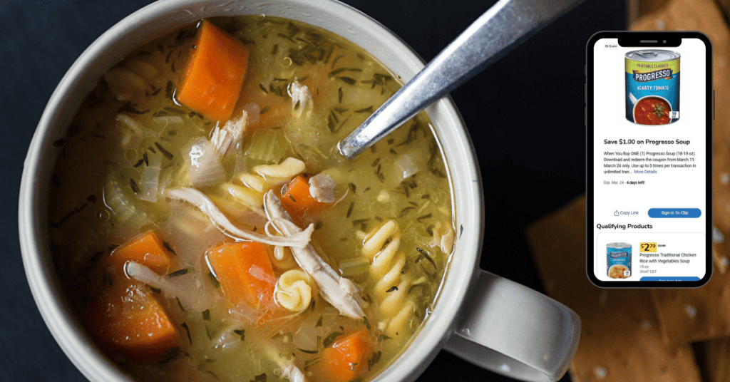 progresso soup fetch rewards kroger