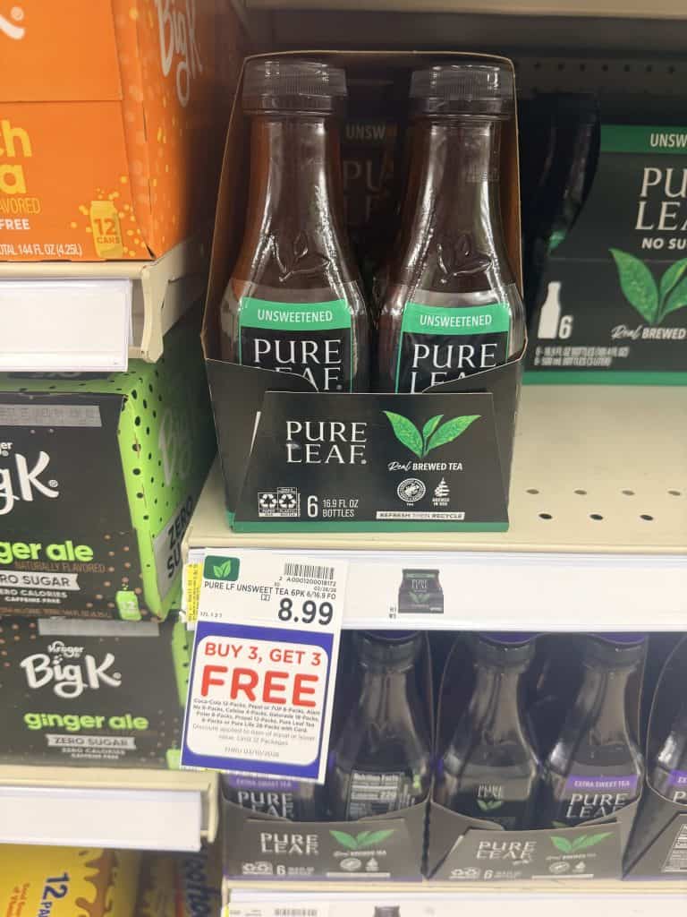 pure leaf tea kroger shelf image (1)