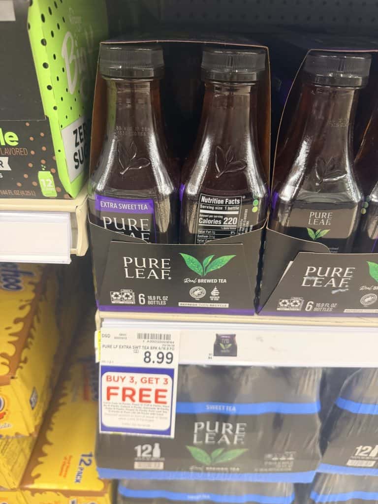 pure leaf tea kroger shelf image (1)
