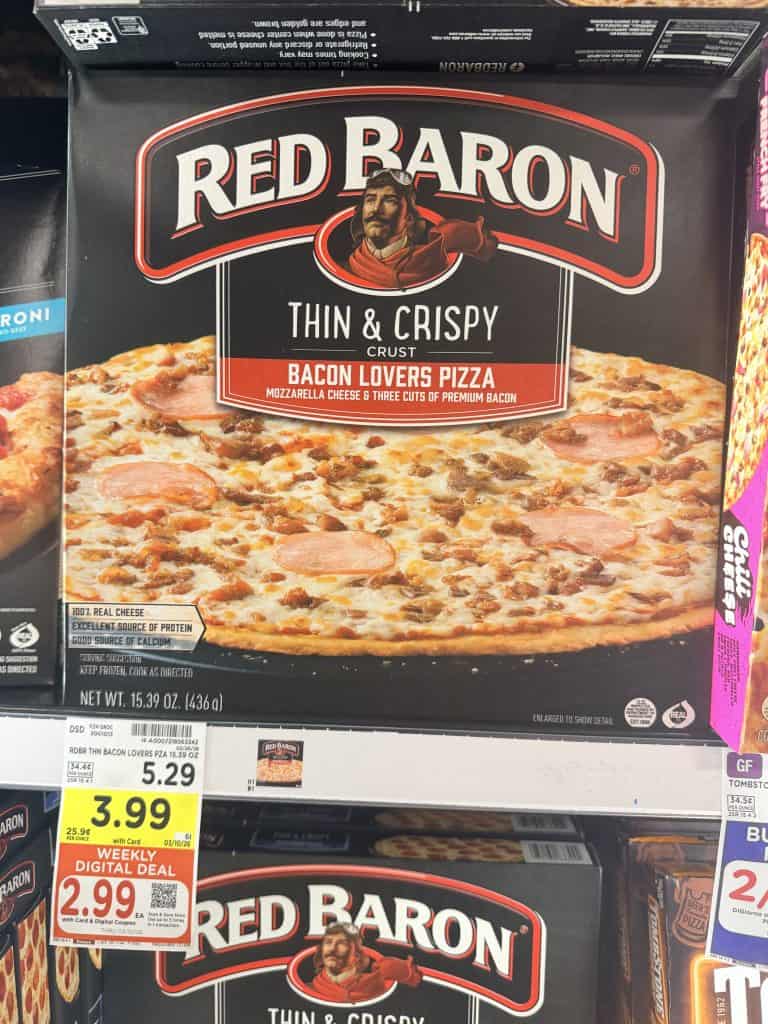 red baron pizza kroger shelf image (1)