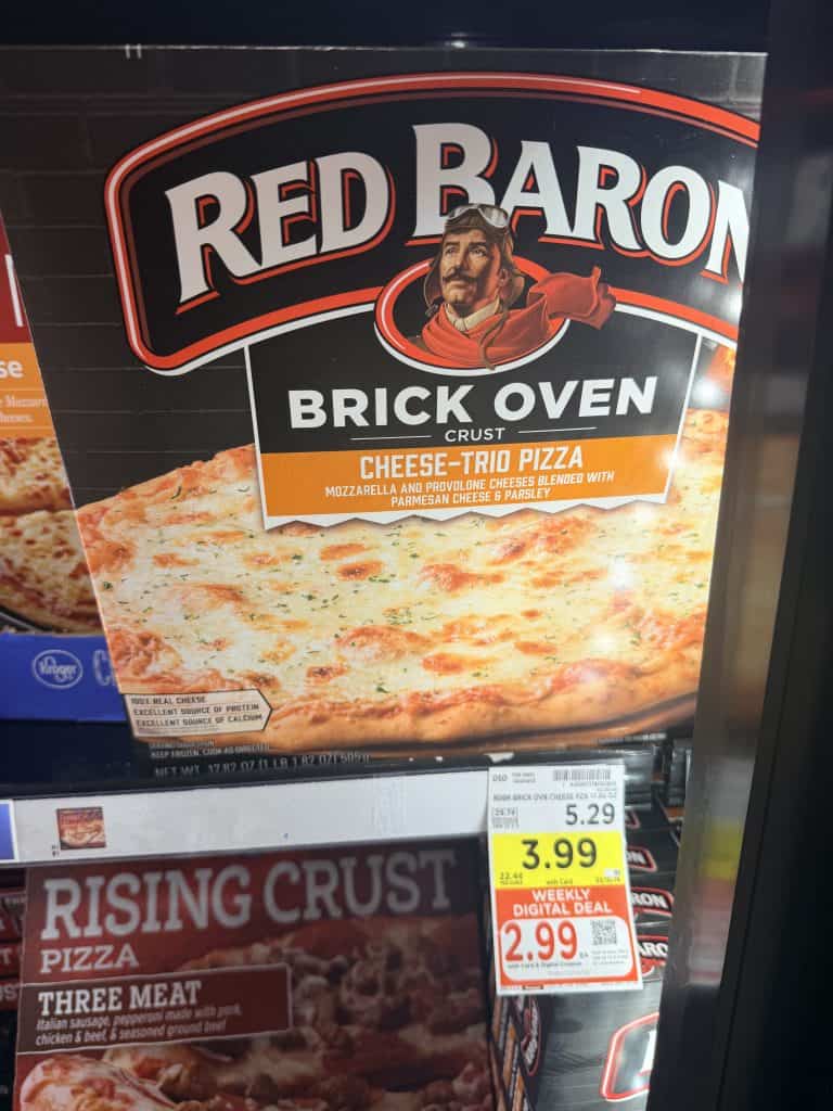 red baron pizza kroger shelf image (1)