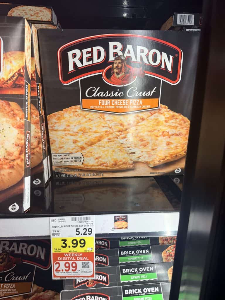 red baron pizza kroger shelf image (1)