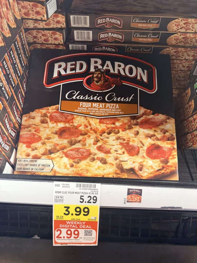 red baron pizza kroger shelf image (1)