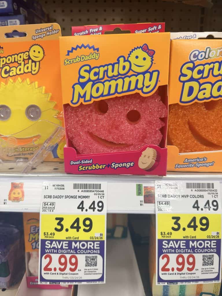 scrub daddy sponges kroger shelf image (3)