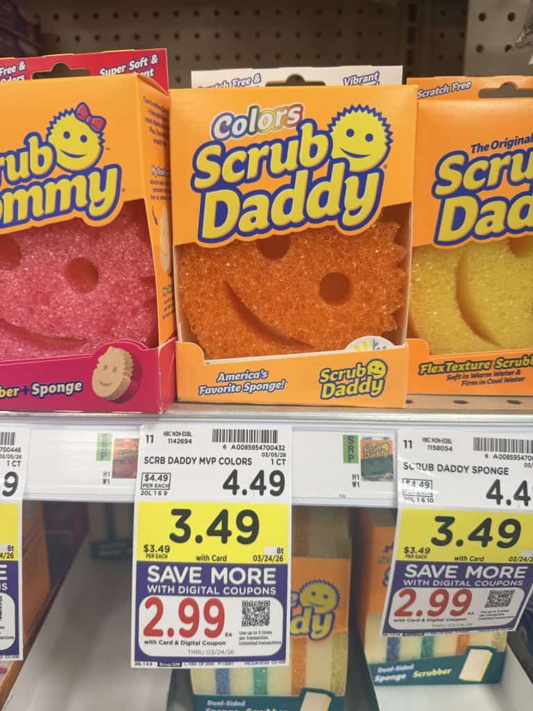 scrub daddy sponges kroger shelf image (3)