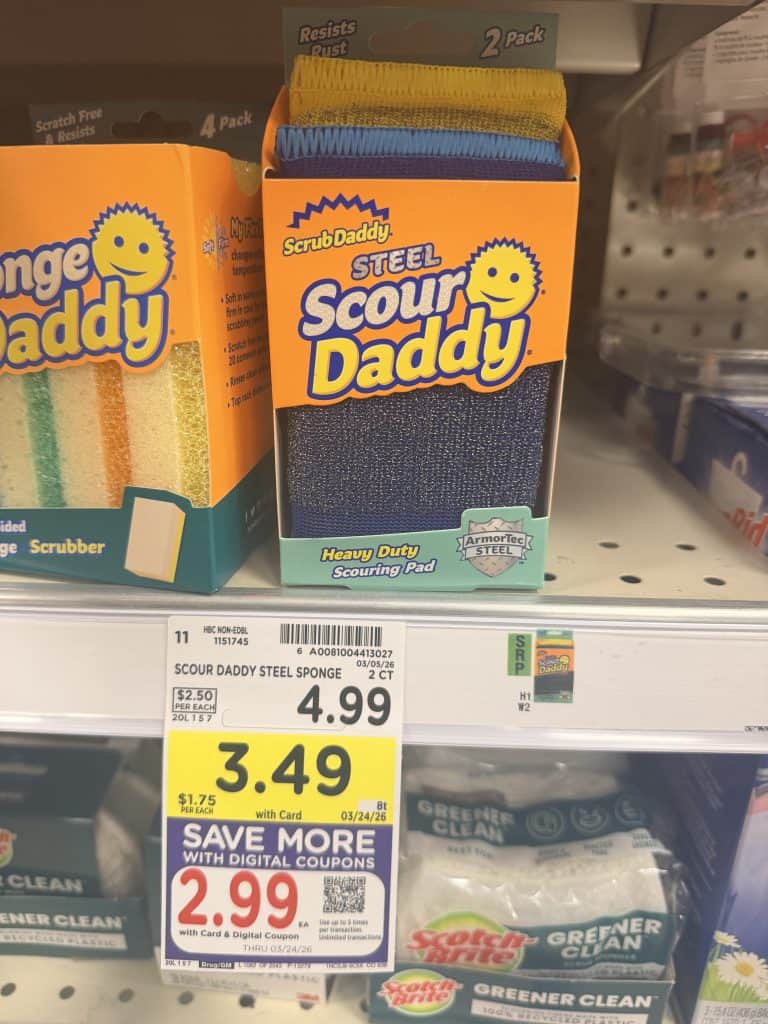 scrub daddy sponges kroger shelf image (3)