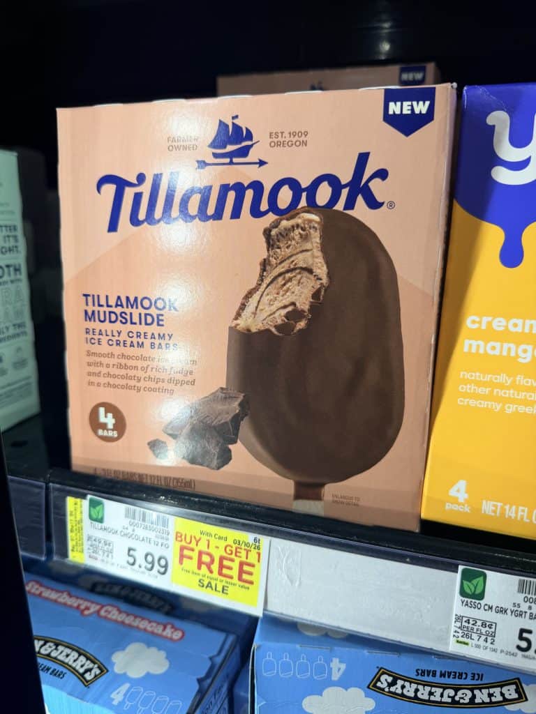 tillamook ice cream bars kroger shelf image (1)