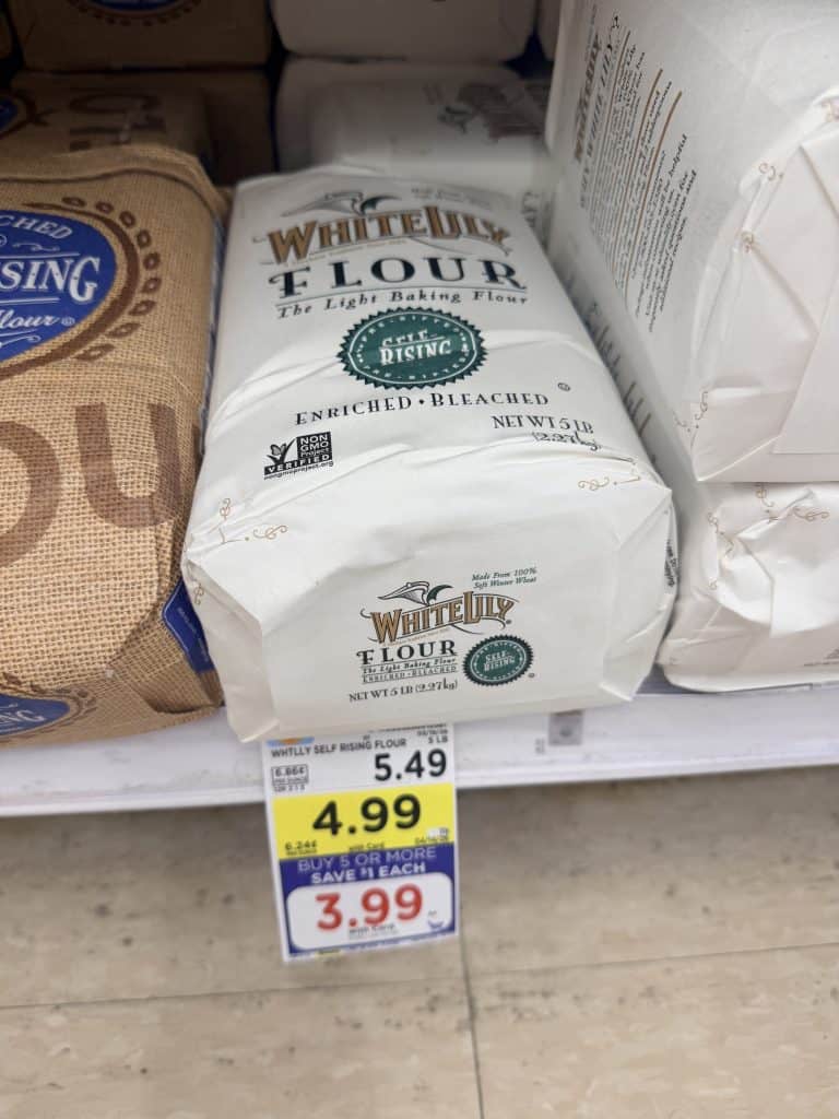 white lily flour kroger shelf image