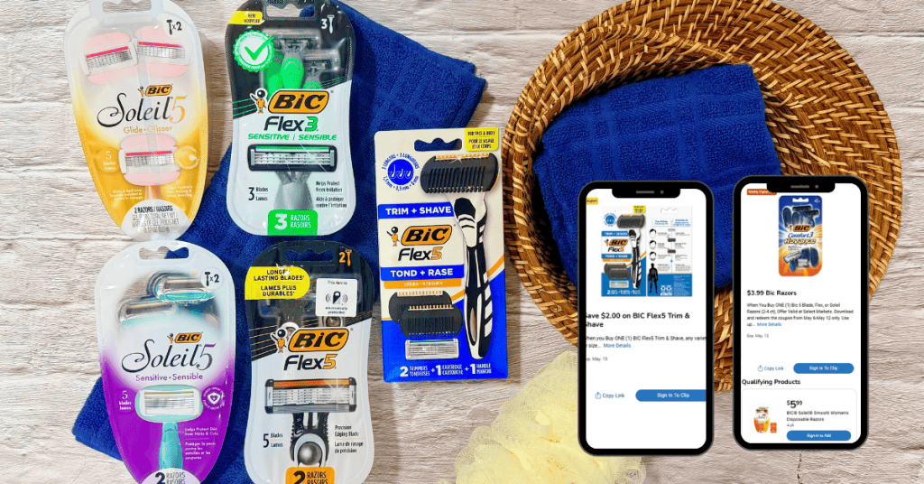 BIC Disposable Razors Kroger Digital Coupon