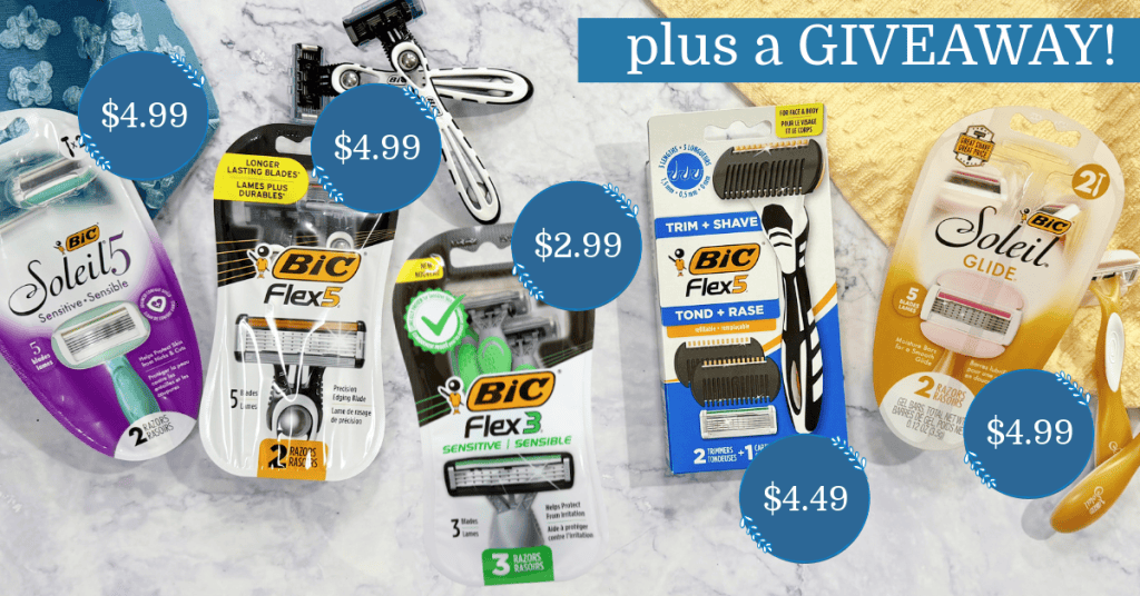 BIC® Disposable Razors at Kroger Digital Event + $25 Gift Card Giveaway ...