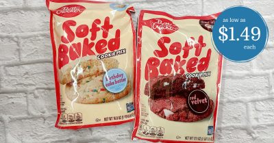 Betty Crocker soft baked Cookie Mix kroger krazy