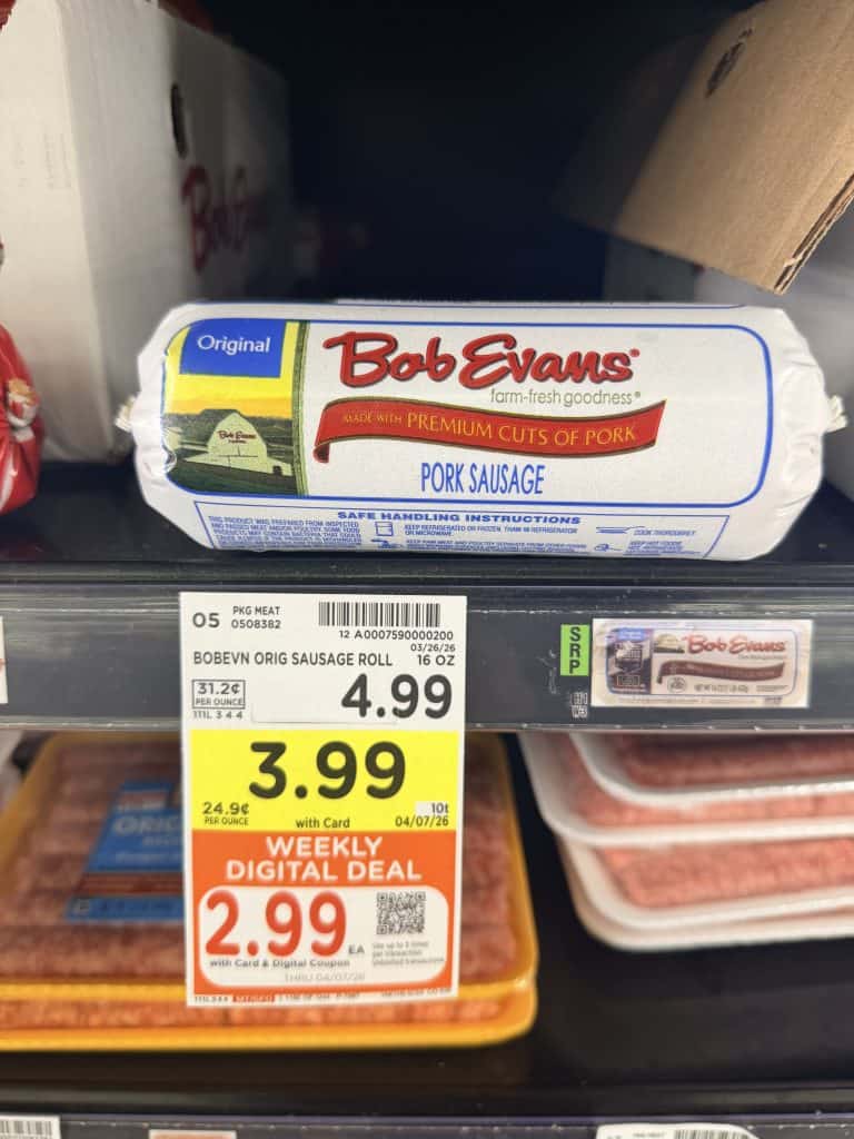 Bob Evans Side Dishes and Sausage