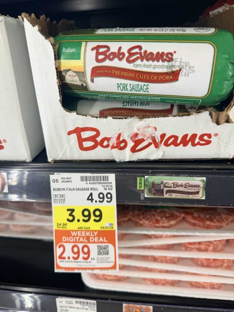 Bob Evans Side Dishes and Sausage