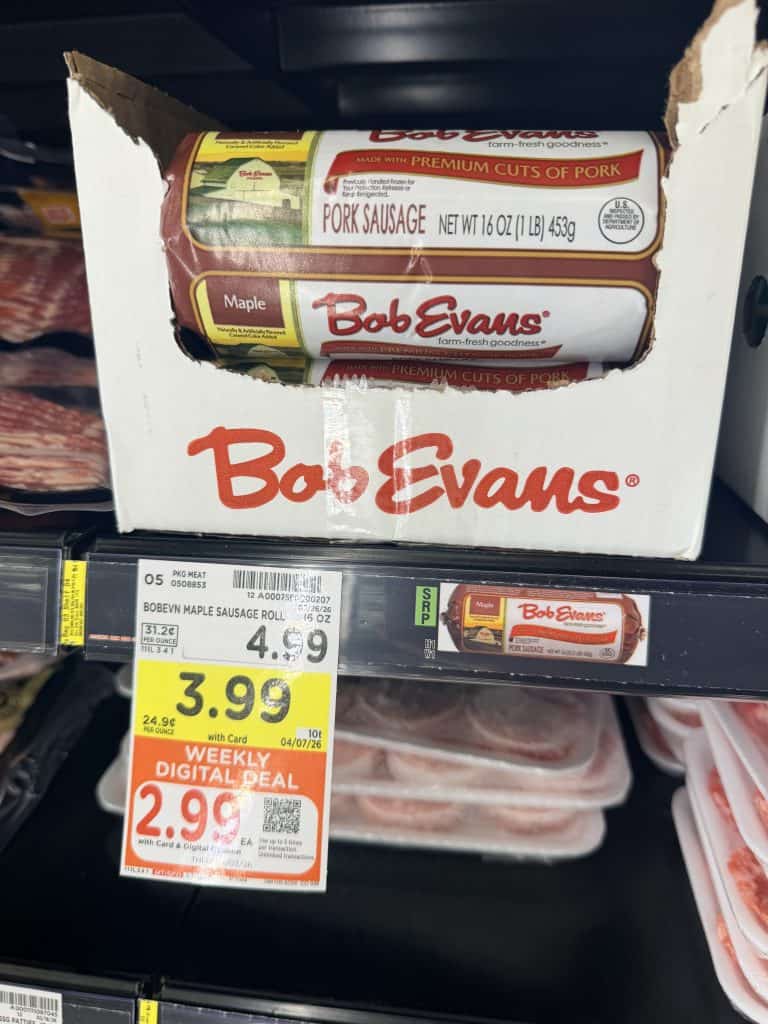 Bob Evans Side Dishes and Sausage