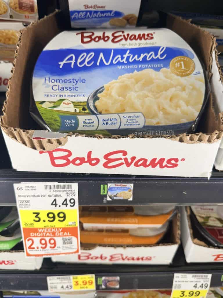 Bob Evans Side Dishes and Sausage