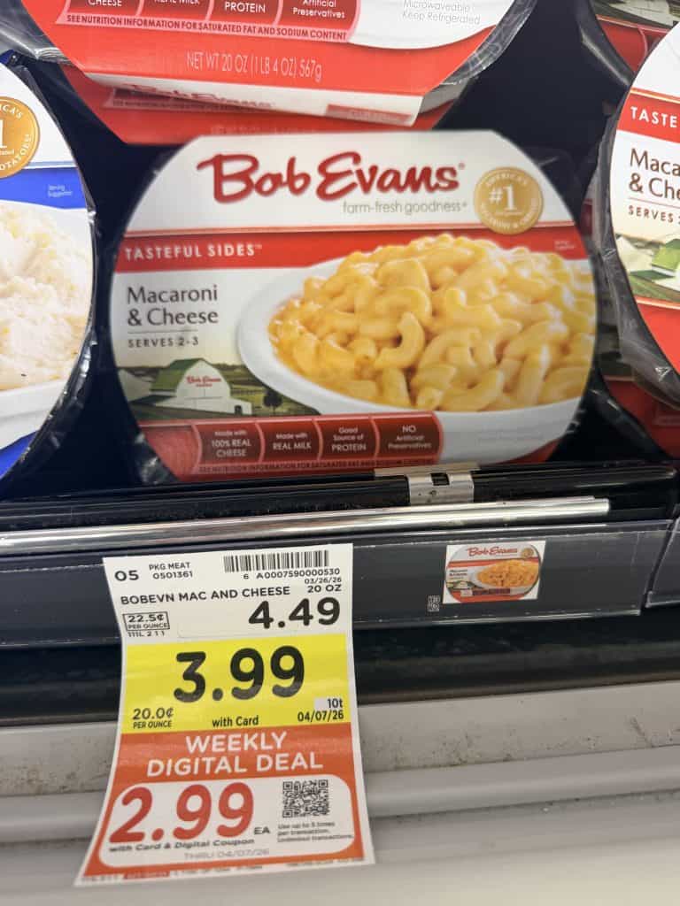 Bob Evans Side Dishes and Sausage