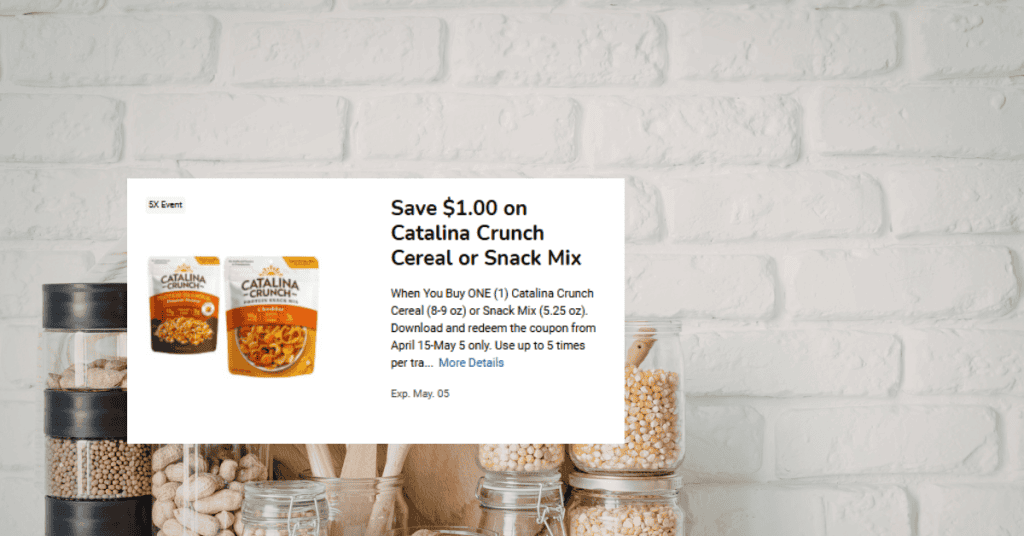 Catalina Crunch Kroger Digital Coupon (1)