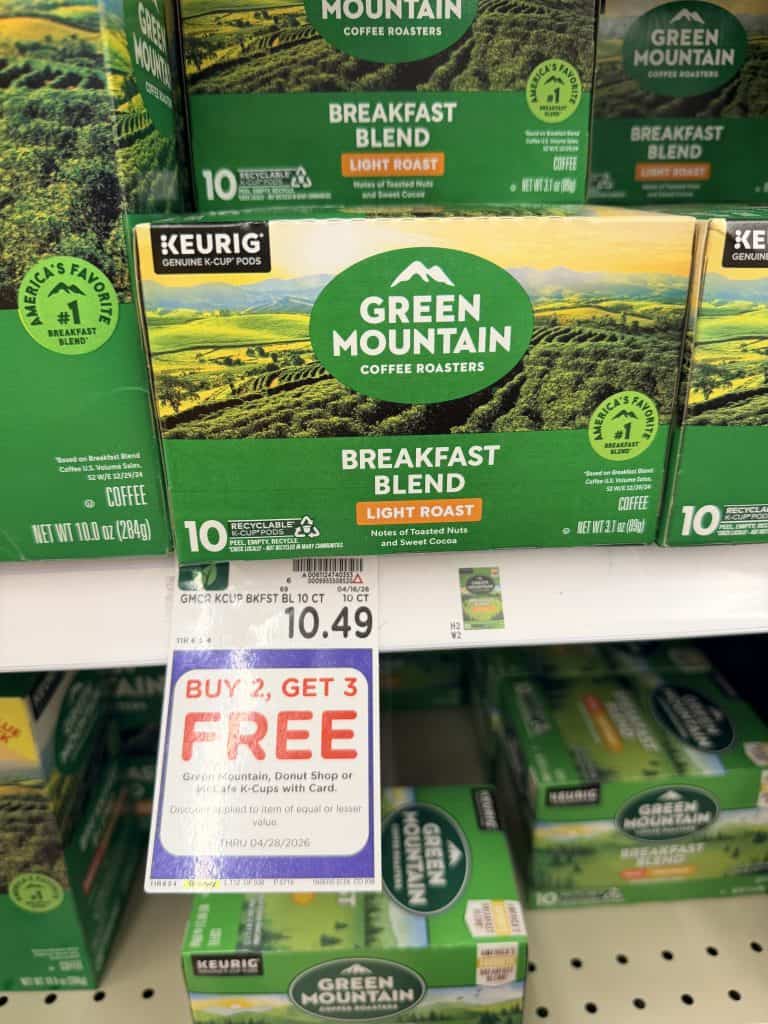 Donut Shop, Green Mountain, McCafe Coffee Kroger Shelf image